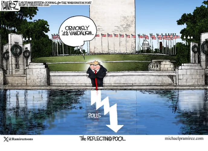 Editorial cartoon for Oct. 21, 2026